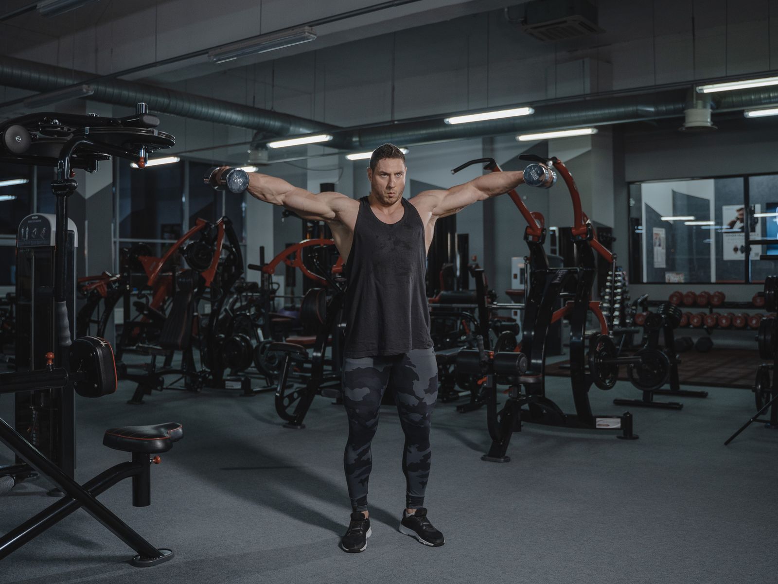 Focused strength training in the Forge concept facility